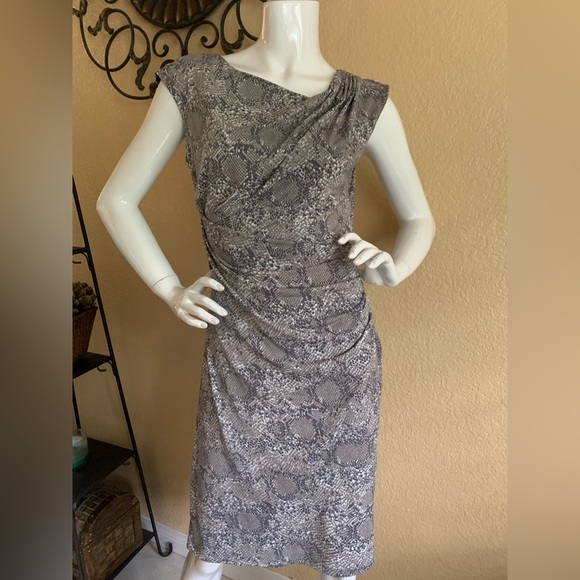 connected apparel Dresses & Skirts - Connected Snake Print Apparel Dress